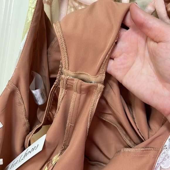 For Love & Lemons - “Blossom” Lace Maxi Dress - NWT, SZ S, Multi Color - Picture 12 of 16